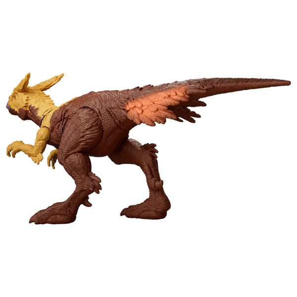 Mattel jurassic world - hypsilophodon pericolo giurassico, dinoasuro snodato con dettagli autentici, specie di medie dimensioni - Jurassic World