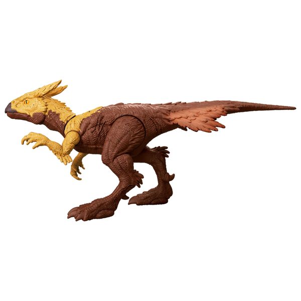 Mattel jurassic world - hypsilophodon pericolo giurassico, dinoasuro snodato con dettagli autentici, specie di medie dimensioni - Jurassic World