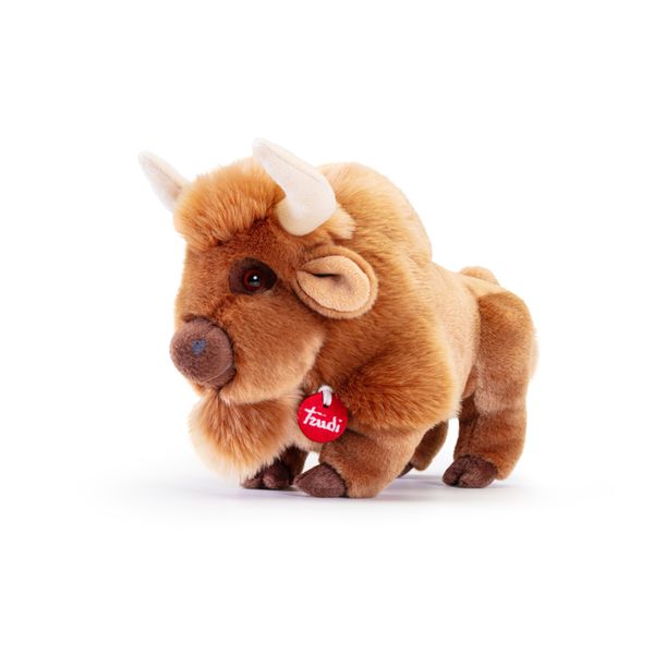Peluche bisonte rocky - trudi - Trudi