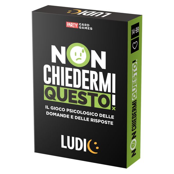 Non chiedermi questo! - il gioco psicologico delle domande e delle risposte. un party game brillante che stimola le relazioni e la dialettica! - LUDIC