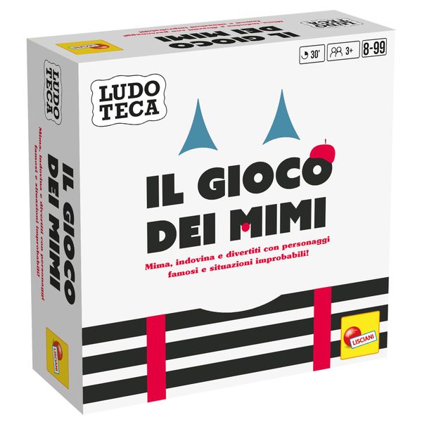 Ludoteca pocket il gioco dei mimi – sfida amici e famiglia con le imitazioni - LISCIANI