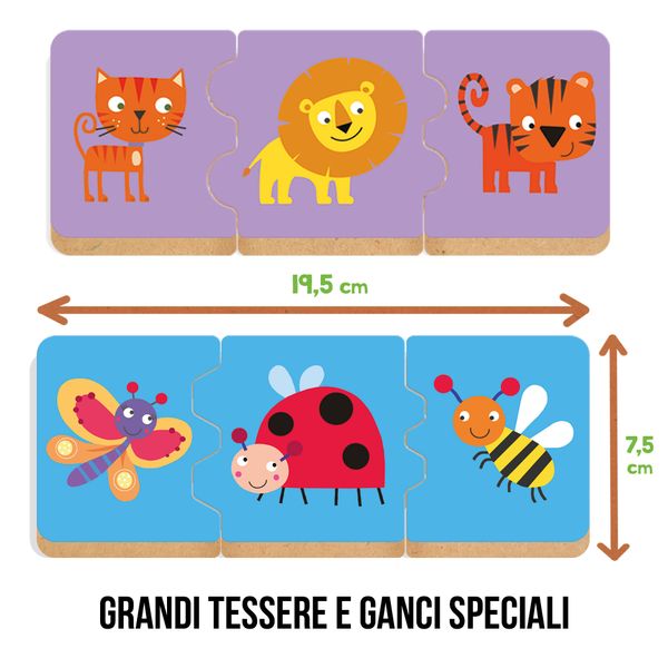 Prime associazioni – ganci didattici per allenare la logica e classificare - 12m+ - headu - HEADU