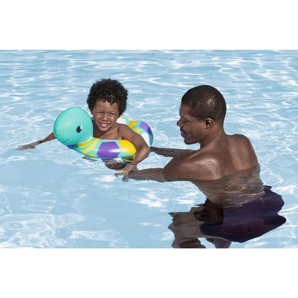 Salvagente assortito per bambini bestway® floatin' friends – sicurezza e colori estivi - 3+ - Bestway