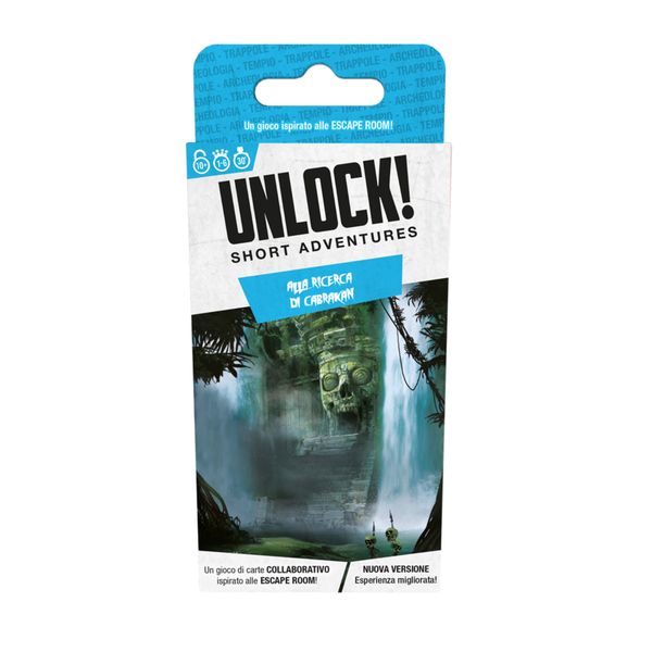 Unlock! short adventures - alla ricerca di cabrakan, escape game da tavolo - ASMODEE
