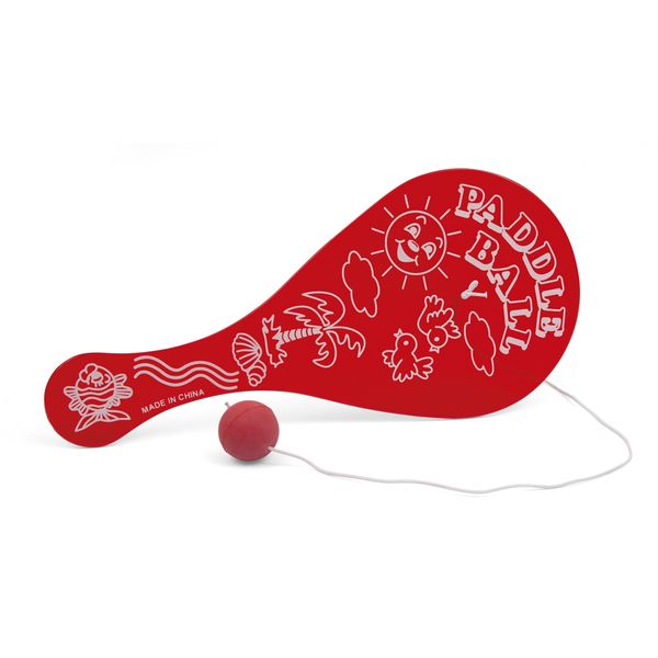 Racchette con pallina rimbalzante attaccata - paddle set - divertiti con colpi e palleggi - disponibile in 3 colori - SUN&SPORT