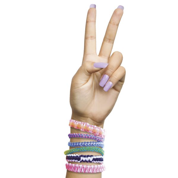 Bustina assortita con 25 braccialetti scouby - crea mania - 