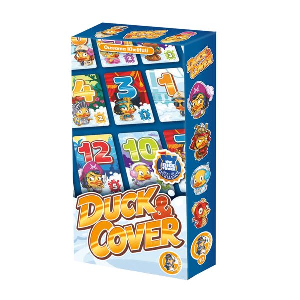 Duck & cover, gioco da tavolo, edizione in italiano,  dagli 8 anni in su - ASMODEE