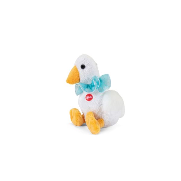 Peluche oca organza azzurro - trudi - Trudi