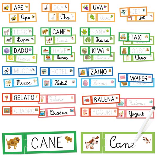 Il mio primo leggo & scrivo – prime parole, scrittura e lettura per bambini - HEADU