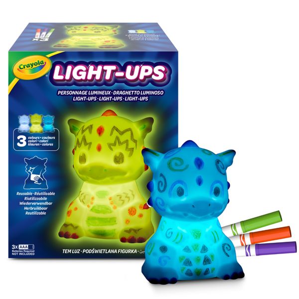 Crayola lampada luminosa - colorala e ricolorala come vuoi tu! - CRAYOLA