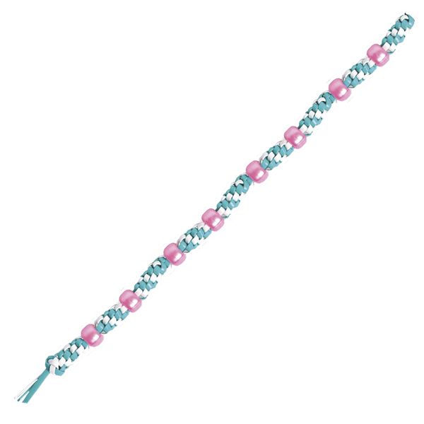 Bustina assortita con 25 braccialetti scouby - crea mania - 