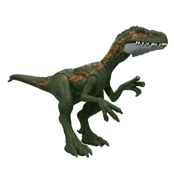 Mattel jurassic world - farlowichnus pericolo giurassico, dinoasuro snodato con dettagli autentici, specie di medie dimensioni - Jurassic World