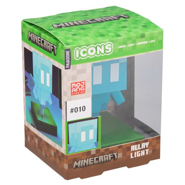 Lampada icons minecraft light alley - 11 cm -  da collezione - MINECRAFT