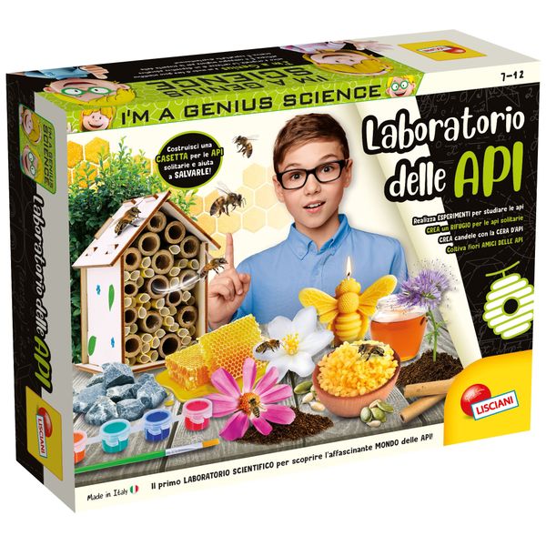 I’m a genius laboratorio delle api – gioco scientifico educativo per bambini - LISCIANI