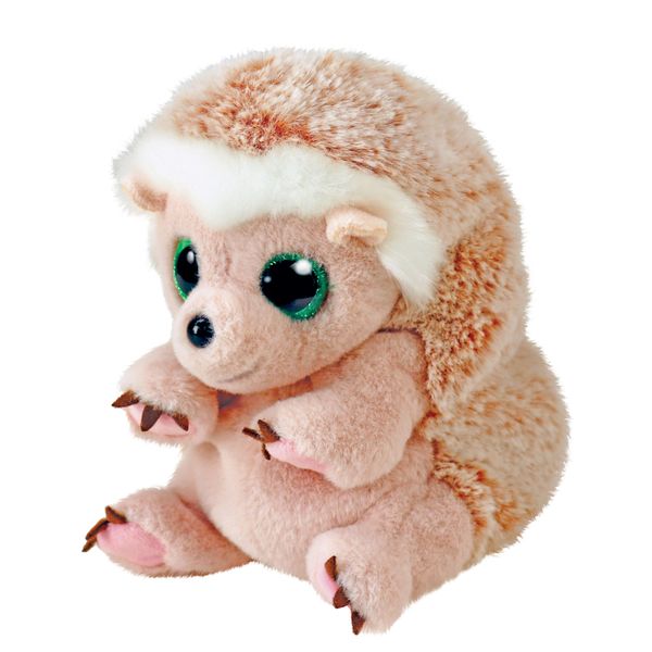 Ty beanie bellies - riccio - bumper - rosa - pupazzo riccio con occhioni verdi glitter - i peluche morbidi e coccolosi - 20 cm - 40595 - TY