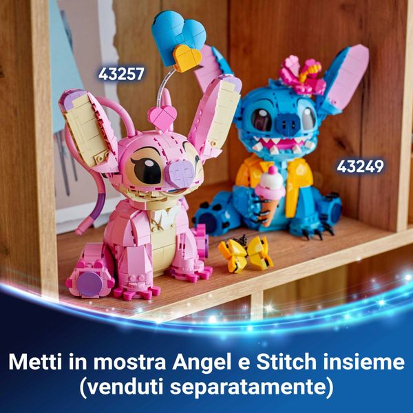 Lego disney 43257 angel lilo & stitch: personaggio, palloncini 9+ - Disney, LEGO