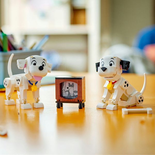 Lego disney 43271 pongo e peggy - la carica dei 101 6+ - Disney, LEGO