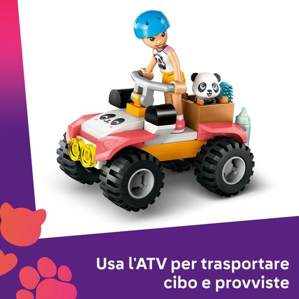 Lego friends 42648 santuario panda: casa albero, veicolo, 2 doll - LEGO FRIENDS, LEGO
