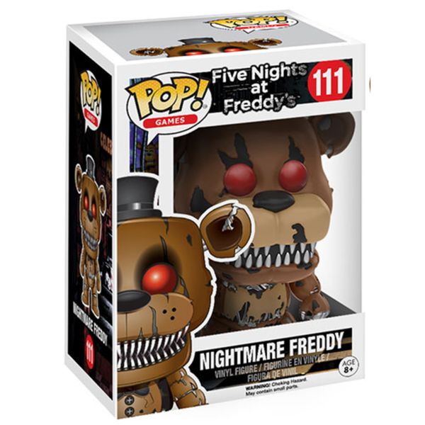 Funko pop -  fnaf nightmare freddy -  111 - FUNKO POP!
