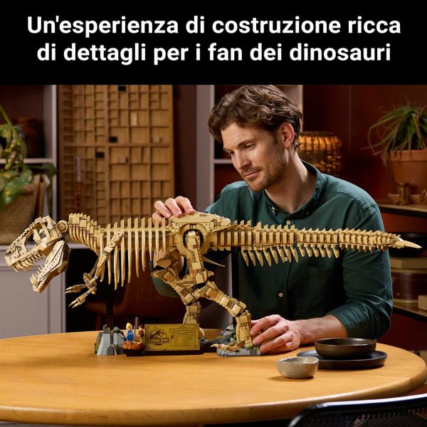 Lego jurassic fossili tirannosauro - 76968 - Jurassic World, LEGO JURASSIC WORLD, LEGO
