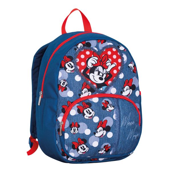 Zaino small  minnie asilo con tasca frontale con zip - SEVEN, Minnie