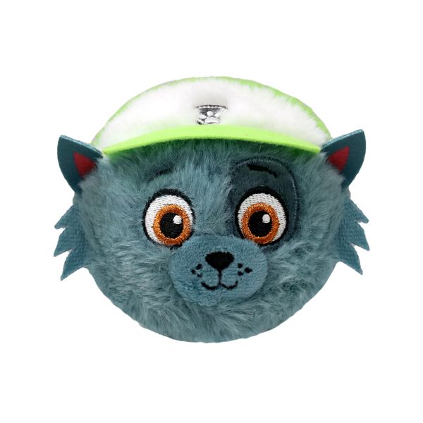 Ty beanie bouncers - paw patrol - rocky con gli occhioni arancioni, i super cuccioli rimbalzanti tutti da collezionare, t83019 - TY, Paw Patrol