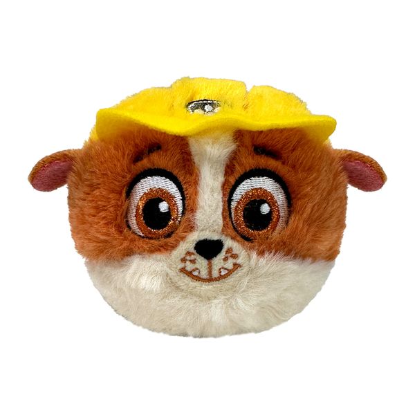 Ty beanie bouncers - paw patrol - rubble con gli occhioni arancioni, i super cuccioli rimbalzanti tutti da collezionare, t83020 - TY, Paw Patrol