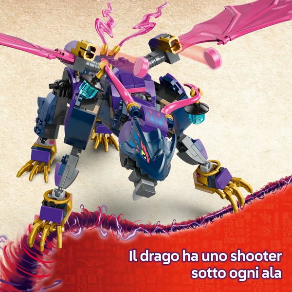 Lego ninjago 71842 rontu drago maestro: snodabile, 3 minifigure 7+ - LEGO NINJAGO, LEGO