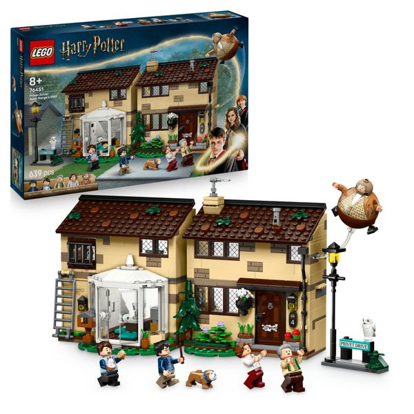 Lego harry potter 76451 privet drive: visita marge, 6 personaggi 8+ - LEGO® Harry Potter™, Lego