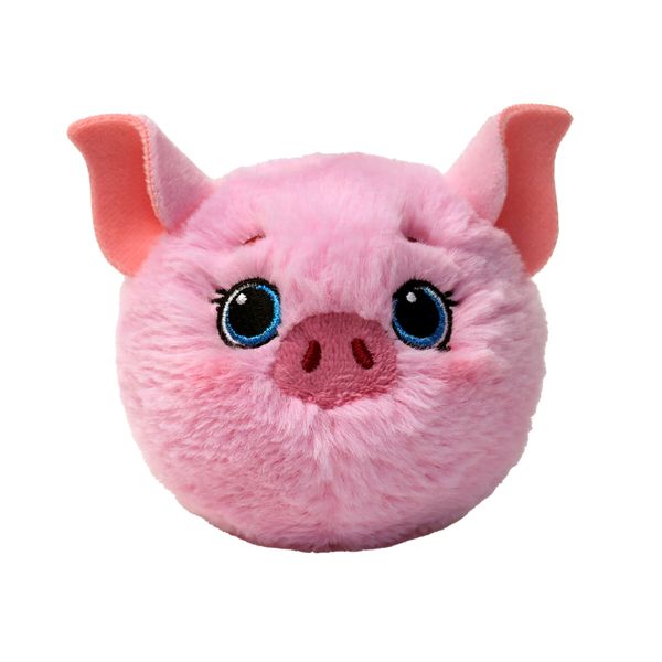 Ty beanie bouncers - posey il maialino con gli occhioni azzurri, teneri animaletti rimbalzanti tutti da collezionare, t83060 - TY