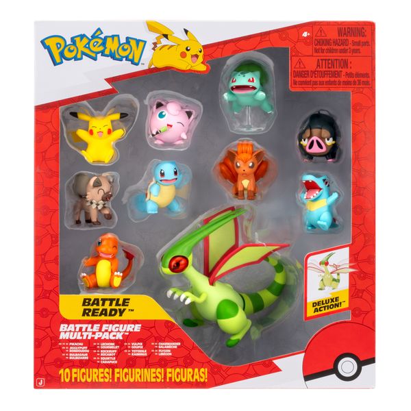 Pokémon battle figure confezione deluxe da 10 personaggi - POKEMON