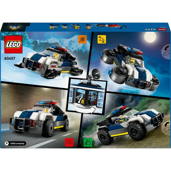 Lego city 60457 officina auto polizia: modulare, 4 minifigure 6+ - LEGO CITY, LEGO