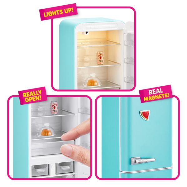 Mini brands – fill the fridge - 2 capsule incluse per creare la tua mini cucina perfetta - MINI BRANDS
