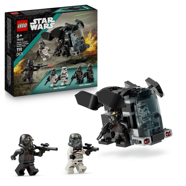 Lego star wars 75412 battle pack death trooper: astronave, 4 minifigure 6+ - LEGO® Star Wars™, Lego, Star Wars