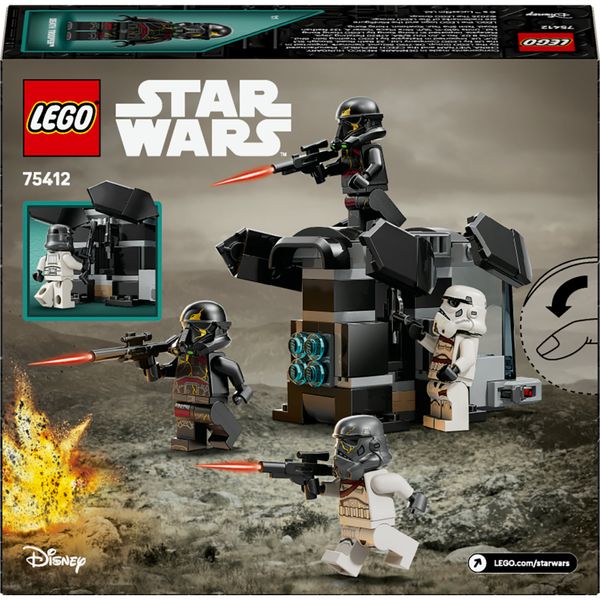 Lego star wars 75412 battle pack death trooper: astronave, 4 minifigure 6+ - LEGO® Star Wars™, LEGO, Star Wars