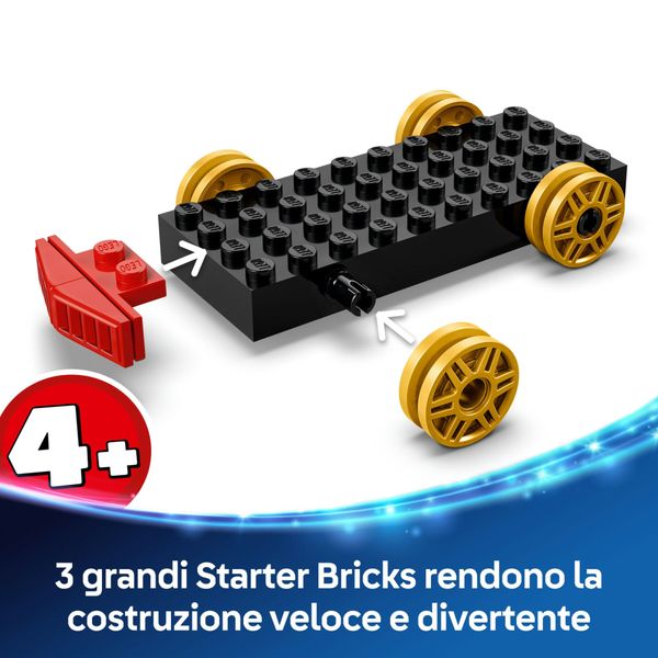 Lego disney pixar 43264 toy story: treno rc, auto, 4 minifigure 4+ - Disney, LEGO
