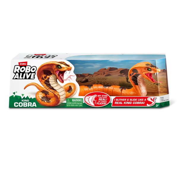 Robo alive cobra 71137: serpente robotico interattivo - Robo Alive