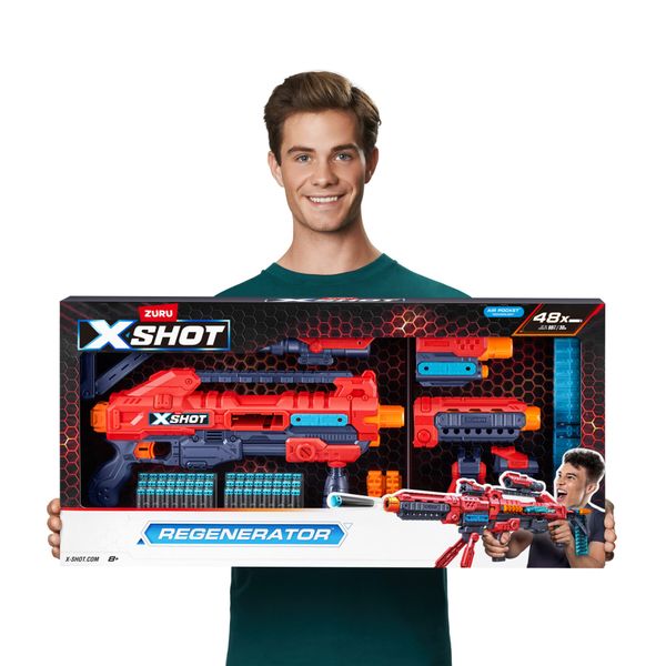 X-shot excel regenerator: blaster giocattolo - X-SHOT
