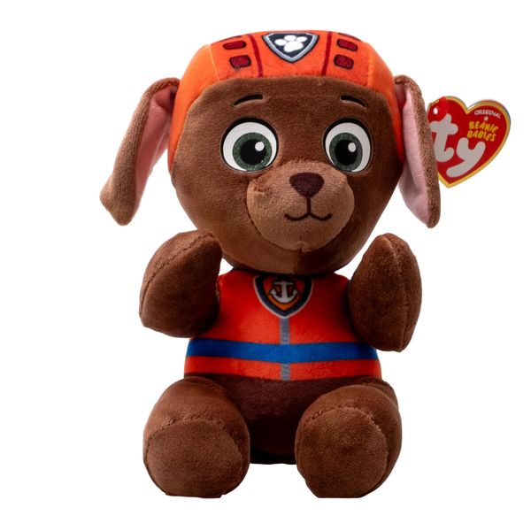 Ty - collezione paw patrol, zuma, tutti gli eroi della squadra dei cuccioli in versione floppy, morbido peluche da collezionare- 20 cm - t44026 - TY, Paw Patrol