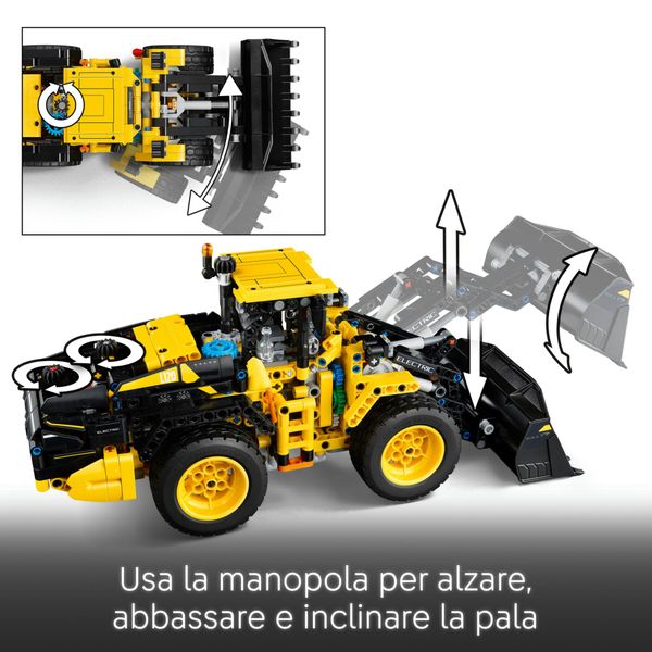 Lego technic - 42209 - ruspa  pala gommata volvo l120 electric - LEGO TECHNIC, LEGO