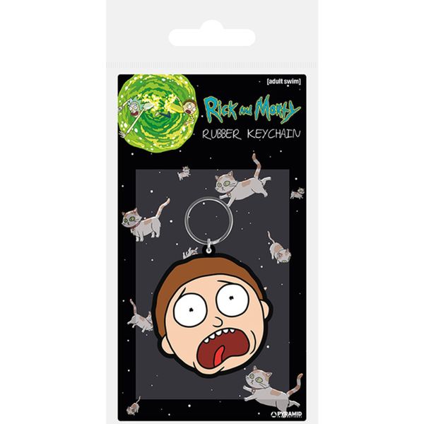Portachiavi rick and morty morty terrified - 