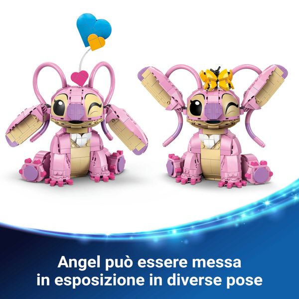 Lego disney 43257 angel lilo & stitch: personaggio, palloncini 9+ - Disney, LEGO