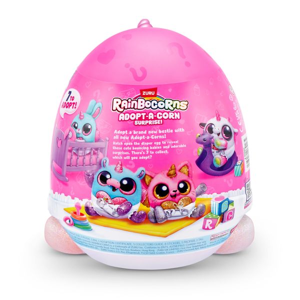 Rainbocorns adopt a corn: peluche sorpresa - assortito - RAINBOCORNS