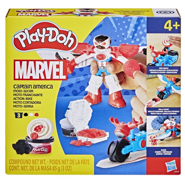 Play-doh la moto di captain america - PLAY-DOH