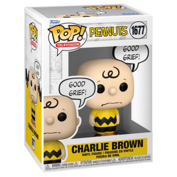 Funko pop - peanuts charlie brown - good grief 1677 - PEANUTS