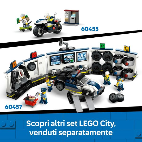 Lego city 60456 inseguimento motoscafo polizia: 2 barche, squalo 6+ - LEGO CITY, LEGO