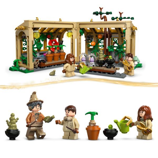 Lego harry potter 76445 hogwarts: lezione erbologia, 3 minifigure 8+ - LEGO® Harry Potter™, LEGO