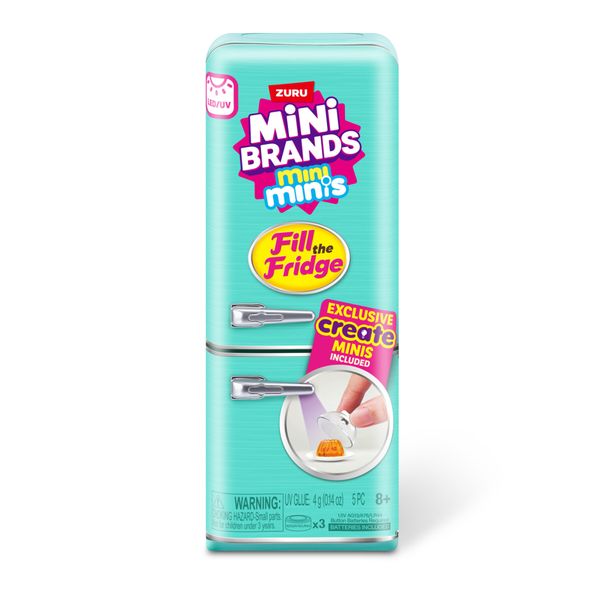 Mini brands – fill the fridge - 2 capsule incluse per creare la tua mini cucina perfetta - MINI BRANDS