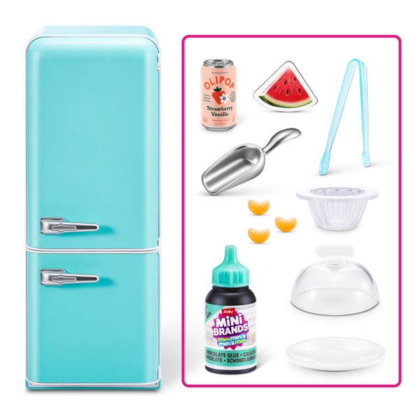Mini brands – fill the fridge - 2 capsule incluse per creare la tua mini cucina perfetta - MINI BRANDS