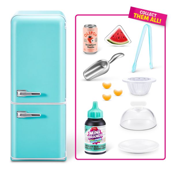 Mini brands – fill the fridge - 2 capsule incluse per creare la tua mini cucina perfetta - MINI BRANDS
